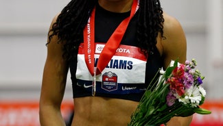 Next Story Image: Williams wins women's pentathlon, Hall sets high school mark